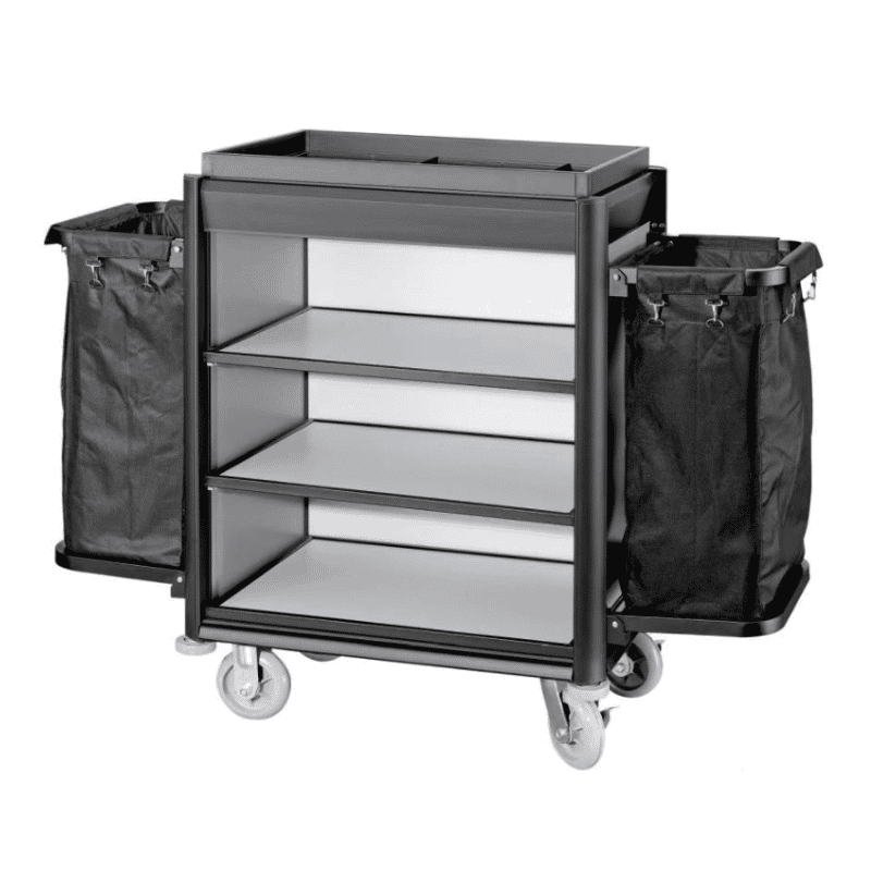 Aluminum Housekeeping Cart — 001