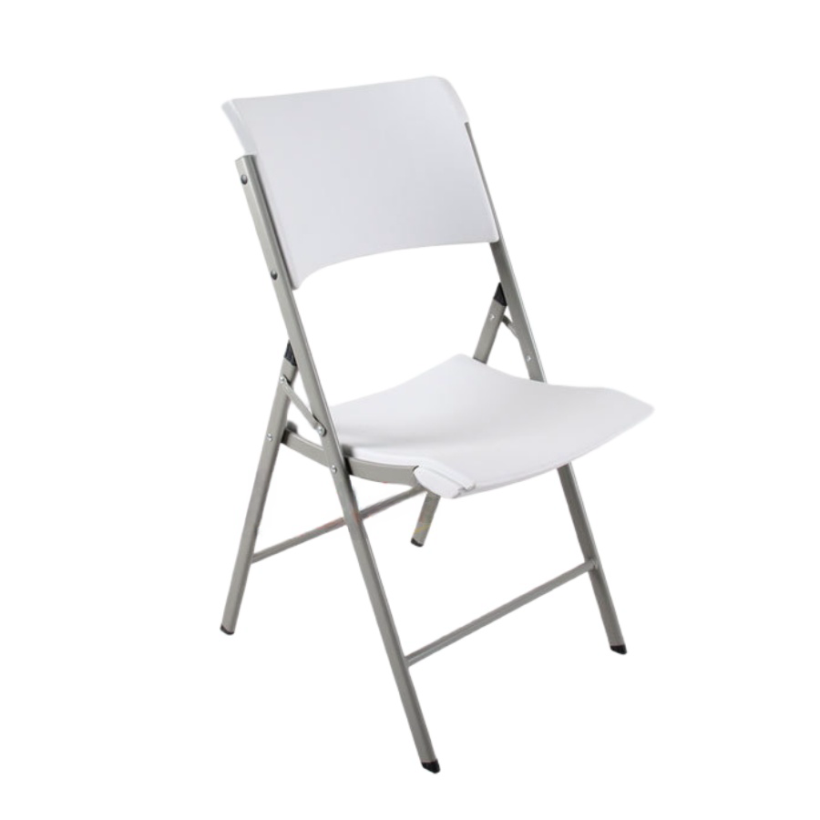 Plastic folding chair