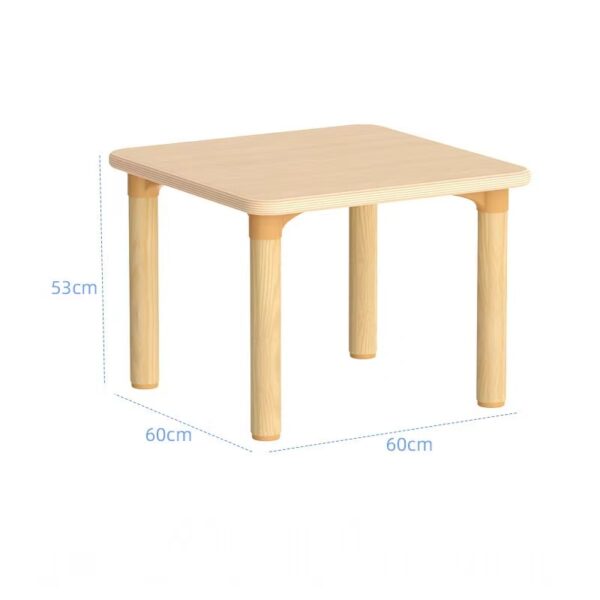 Wooden Timber Kids Table and Chair set