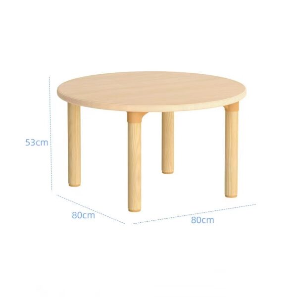 Wooden Timber Kids Table and Chair set