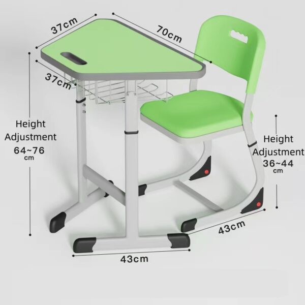 6-person Collaborative Group Table and Chair