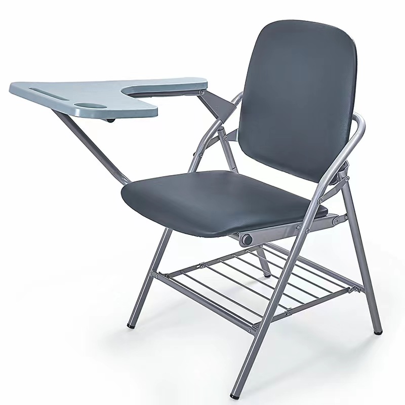 Plastic Folding Tablet Arm Chair